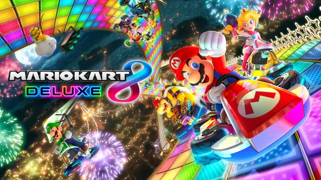 Ilustracja do artykułu: Mario Kart 8 Deluxe: Król gier imprezowych, który nie schodzi z podium
