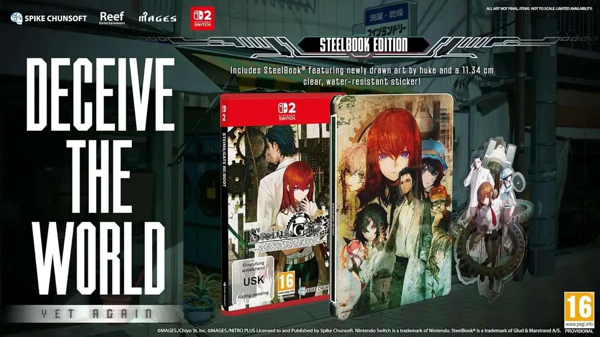 Steins;Gate Re:Boot na Nintendo Switch 2 w preorderze