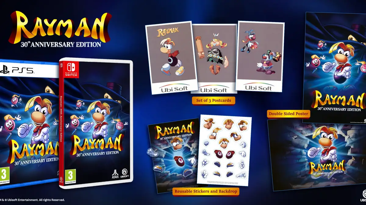 Rayman: 30th Anniversary Edition na Nintendo Switch. Premiera pudełka, ceny i oferty
