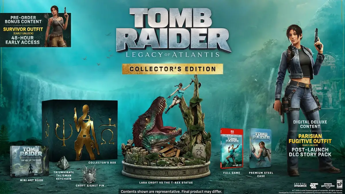 Tomb Raider: Legacy of Atlantis na Switcha 2. Ruszyły preordery.