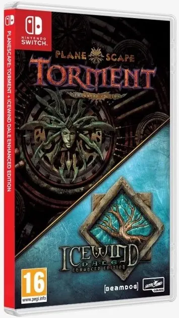 Planescape Torment + Icewind Dale Nintendo Switch okładka gry