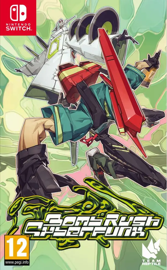 Bomb Rush Cyberfunk Nintendo Switch okładka gry
