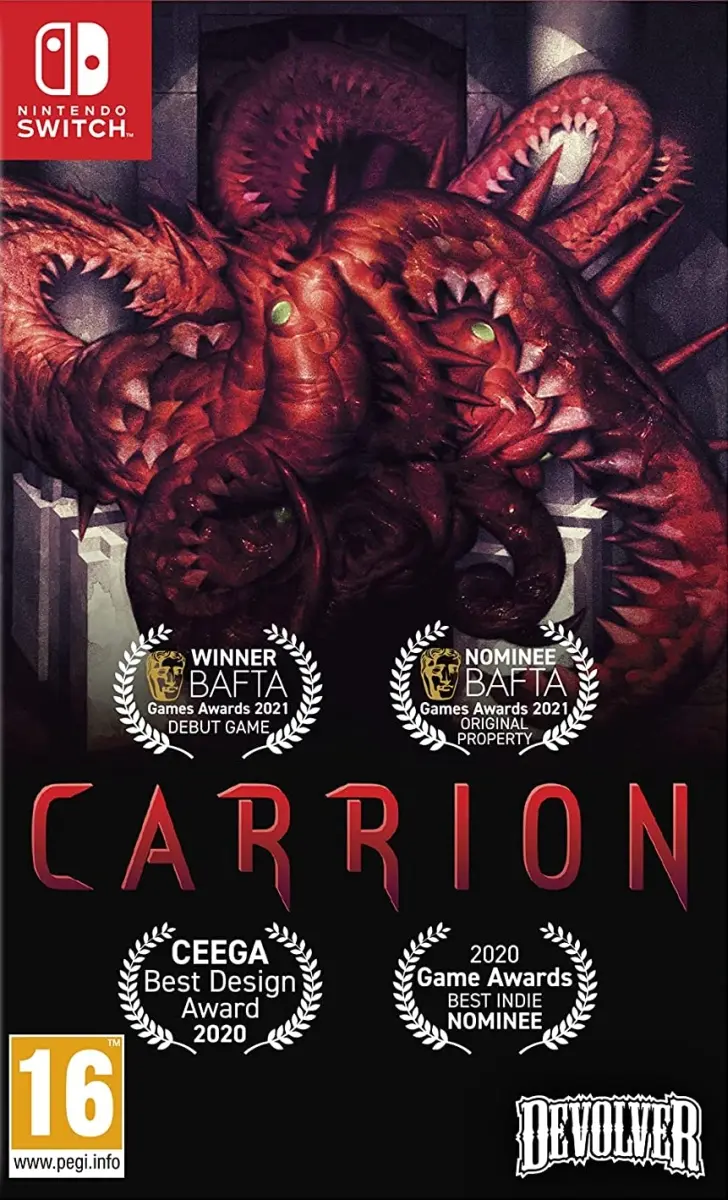 Okładka gry Carrion na Nintendo Switch Okładka gry Carrion na Nintendo Switch