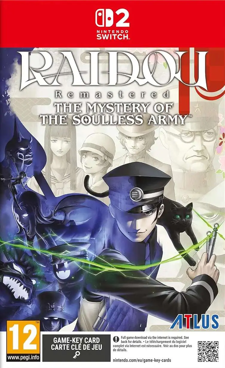 Raidou: Remastered: The Mystery of the Soulless Armyn Nintendo Switch 2 okładka gry