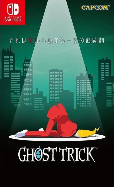 Okładka gry Ghost Trick: Phantom Detective na Nintendo Switch Okładka gry Ghost Trick: Phantom Detective na Nintendo Switch