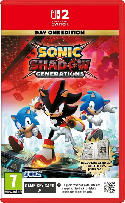Sonic X Shadow Generations Nintendo Switch 2 okładka gry