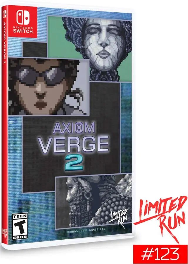 Axiom Verge 2 Nintendo Switch okładka gry