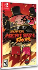Okładka gry Super Meat Boy Forever na Nintendo Switch - najlepsza oferta
