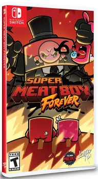 Super Meat Boy Forever Nintendo Switch okładka gry