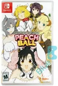 Senran Kagura: Peach Ball Nintendo Switch okładka gry