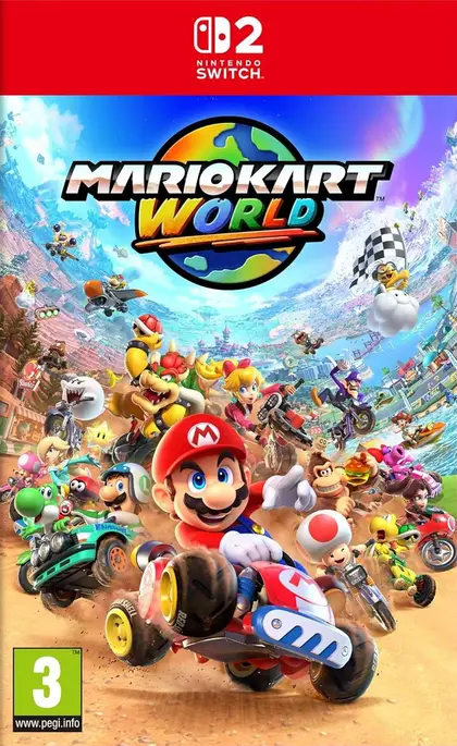 Mario Kart World Nintendo Switch 2 okładka gry
