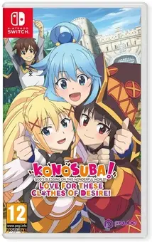 KONOSUBA: God's Blessing on this Wonderful World! Love For These Clothes Of Desire Nintendo Switch okładka gry