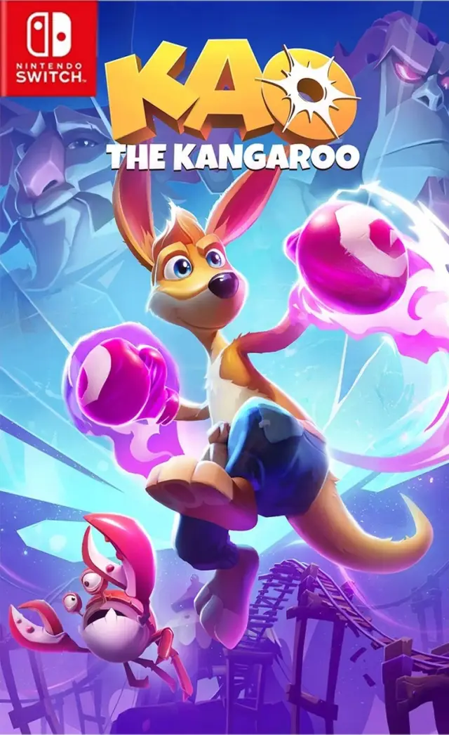 Kao the Kangaroo Nintendo Switch okładka gry