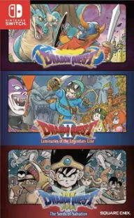 Dragon Quest I, II & III (1, 2 & 3) Collection Nintendo Switch okładka gry