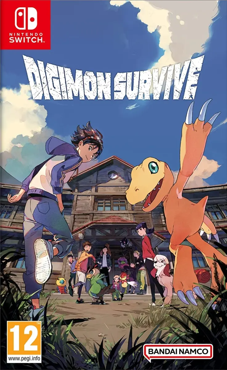 Okładka gry Digimon Survive na Nintendo Switch Okładka gry Digimon Survive na Nintendo Switch
