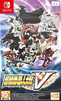 Super Robot Wars V Nintendo Switch okładka gry
