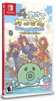 Save Me Mr Tako: Definitive Edition Nintendo Switch okładka gry