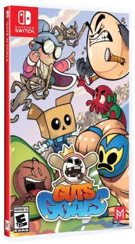 Guts 'N Goals Nintendo Switch okładka gry