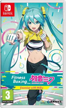Fitness Boxing feat. Hatsune Miku Nintendo Switch okładka gry