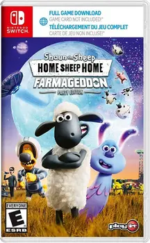 Shaun the Sheep: Home Sheep Home: Farmageddon Party Edition Nintendo Switch okładka gry