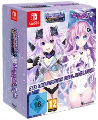 Neptunia Game Maker R:Evolution / Neptunia: Sisters VS Sisters Day One Edition Dual Pack Nintendo Switch okładka gry