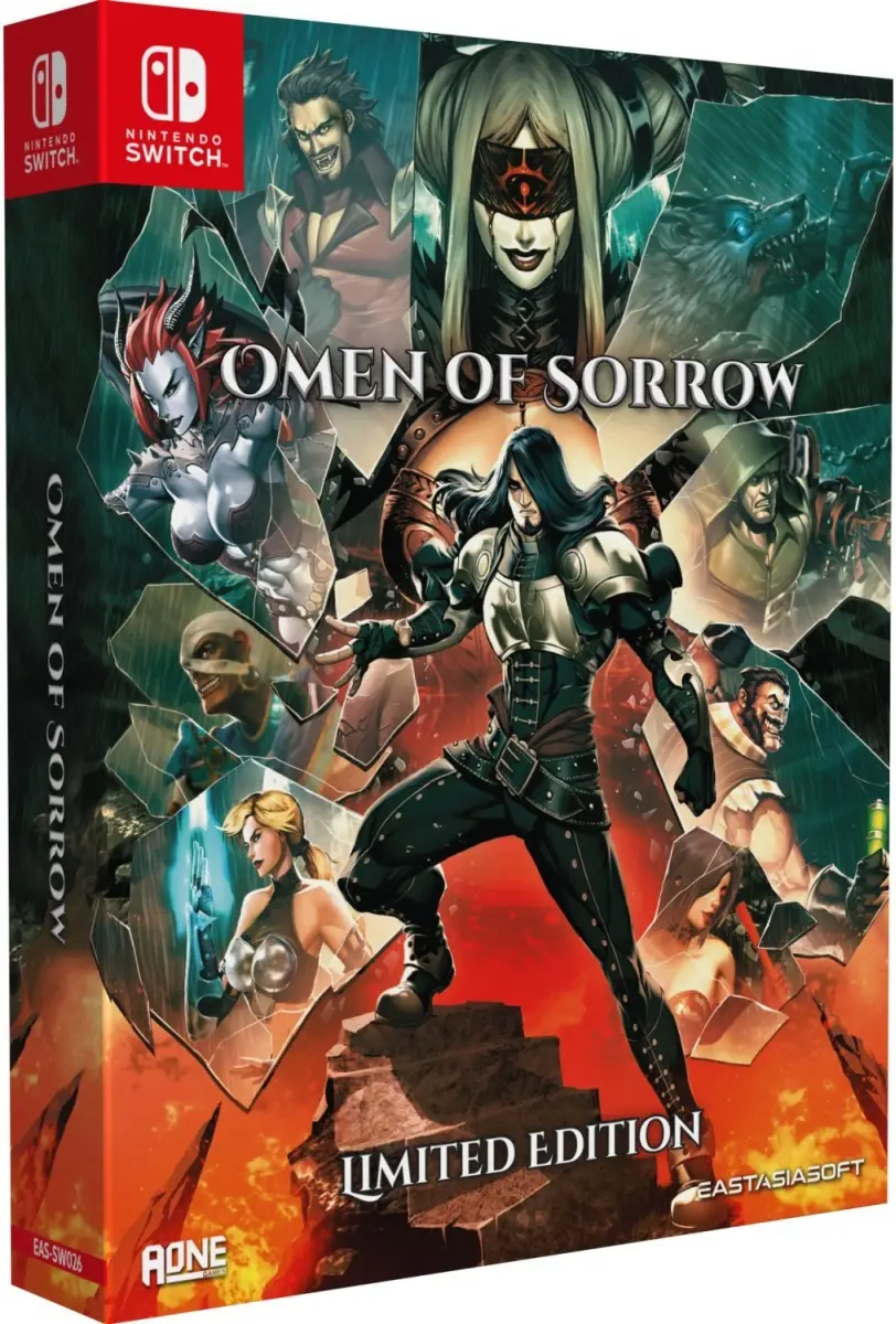 Omen of Sorrow Limited Edition Nintendo Switch okładka gry