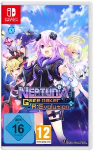 Neptunia Game Maker R:Evolution Day One Edition Nintendo Switch okładka gry