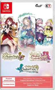 Atelier Mysterious Trilogy Deluxe Pack Nintendo Switch okładka gry
