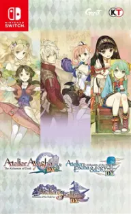 Atelier Dusk Trilogy Deluxe Pack Nintendo Switch okładka gry