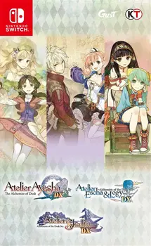 Atelier Dusk Trilogy Deluxe Pack Nintendo Switch okładka gry