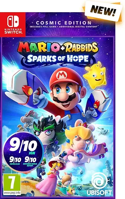 Okładka gry Mario + Rabbids: Sparks of Hope Cosmic Edition na Nintendo Switch - najlepsza oferta