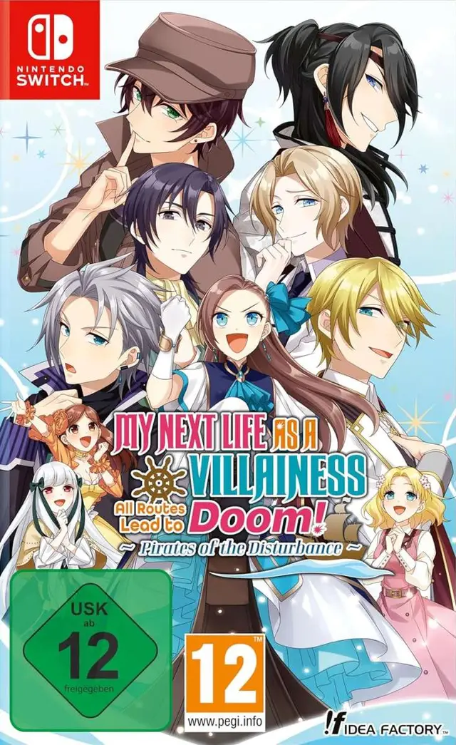 My Next Life as a Villainess: All Routes Lead to Doom! - Pirates of the Disturbance Nintendo Switch okładka gry