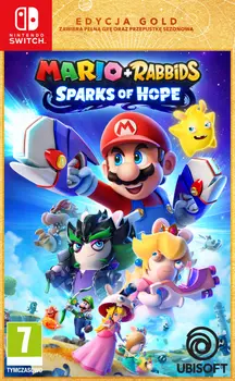Okładka gry Mario + Rabbids: Sparks of Hope Gold Edition na Nintendo Switch