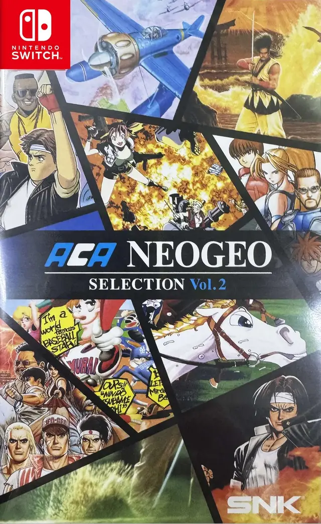 Aca Neogeo Selection Vol 2 Nintendo Switch okładka gry