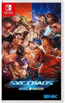 Snk vs. Capcom Svc Chaos Limited Run Nintendo Switch okładka gry