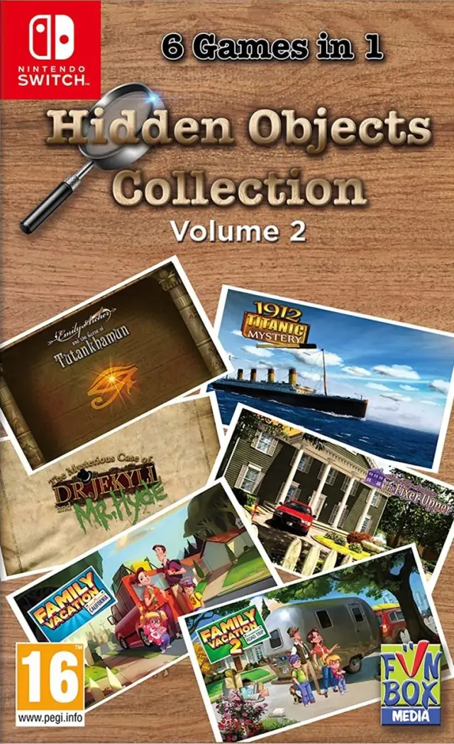 Hidden Objects Collection Volume 2 Nintendo Switch okładka gry