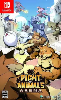 Fight of Animals: Arena Nintendo Switch okładka gry