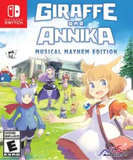 Giraffe and Annika: Musical Mayhem Edition Nintendo Switch okładka gry