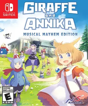 Giraffe and Annika: Musical Mayhem Edition Nintendo Switch okładka gry