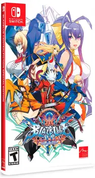 Blazblue Cantral Fiction Nintendo Switch okładka gry