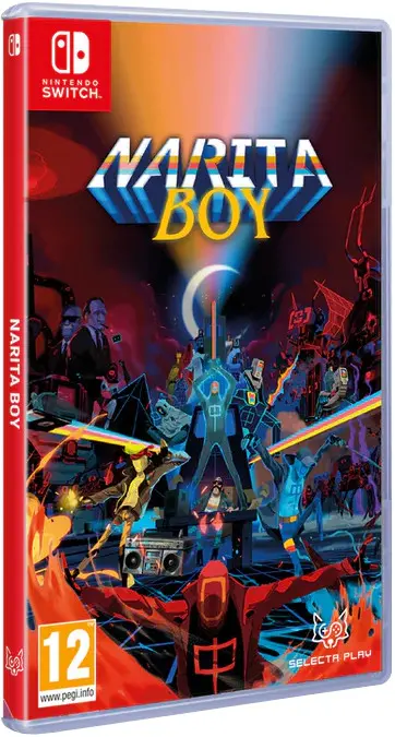 Narita Boy Nintendo Switch okładka gry