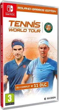 Tennis World Tour Roland Garros Edition Nintendo Switch okładka gry