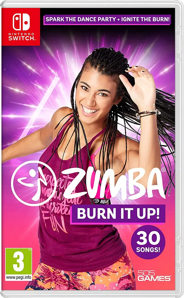 Zumba Burn it Up! Nintendo Switch okładka gry