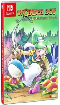 Wonder Boy: Asha in Monsterland Nintendo Switch okładka gry