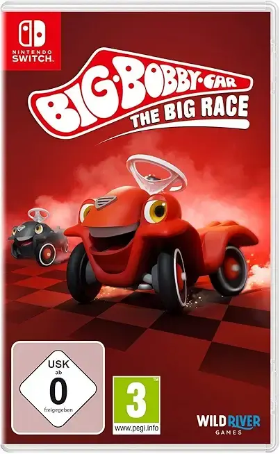 Big Bobby Car: The Big Race Nintendo Switch okładka gry