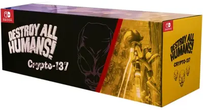 Destroy All Humans! Crypto-137 Edition Nintendo Switch okładka gry