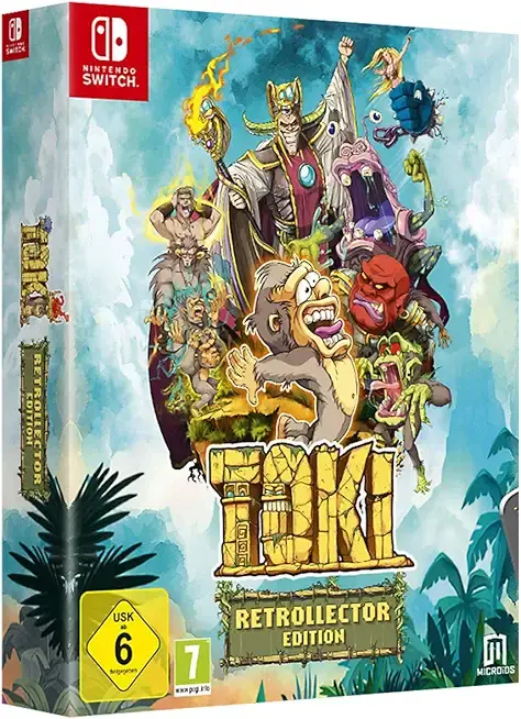 Toki Retrocollector Edition Nintendo Switch okładka gry