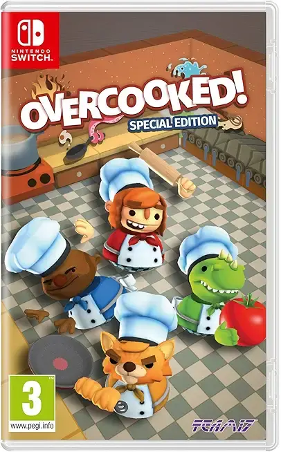 Overcooked! Special Edition Nintendo Switch okładka gry