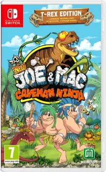 New Joe and Mac: Caveman Ninja Limited Edition Nintendo Switch okładka gry