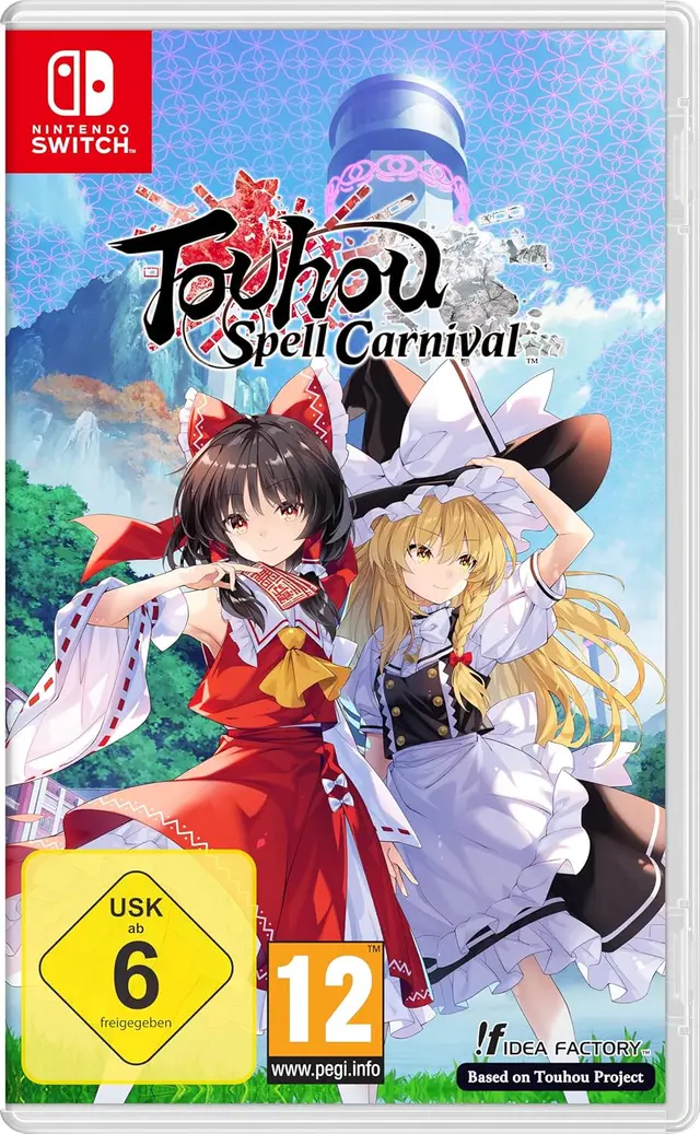 Touhou Spell Carnival Nintendo Switch okładka gry